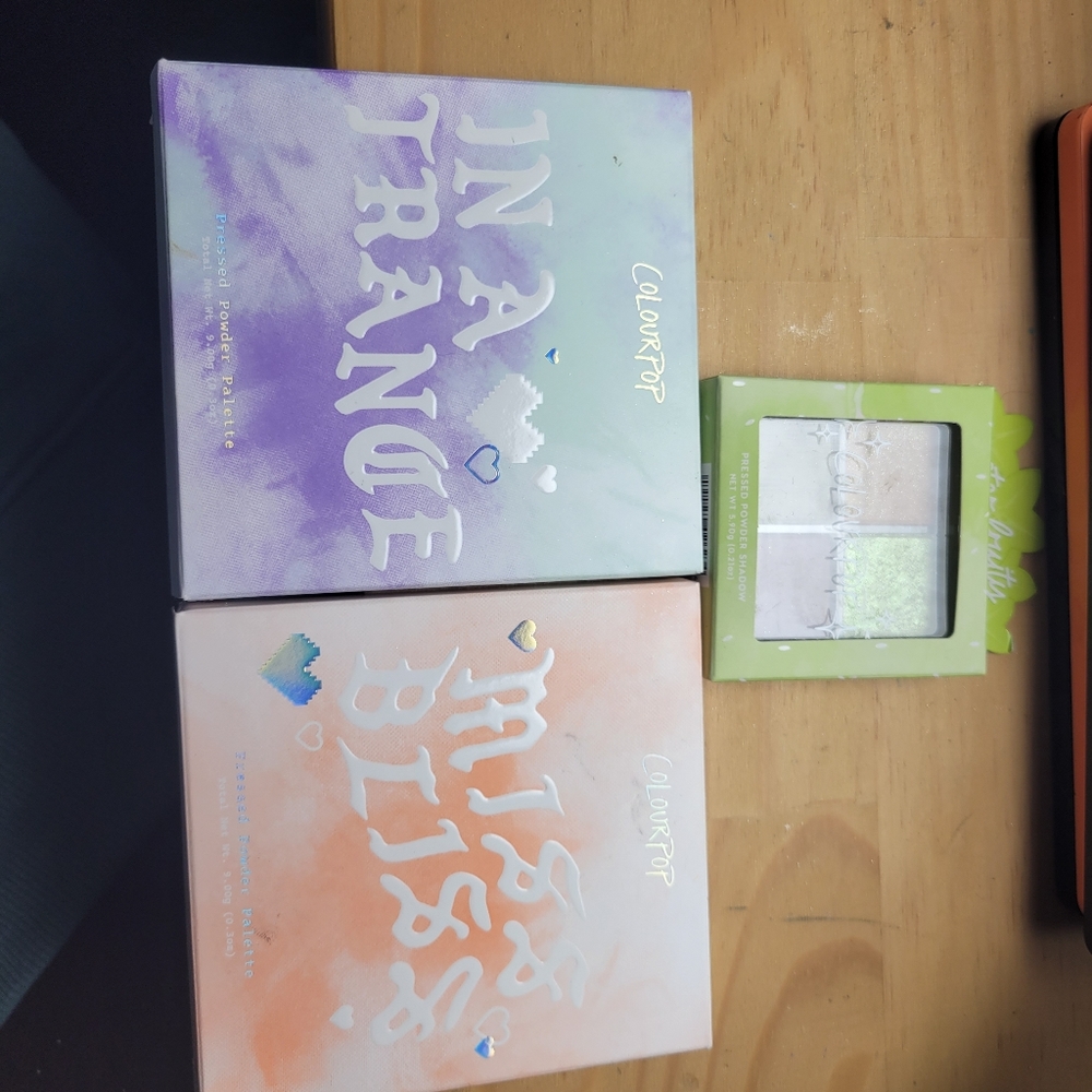 Colour Pop Bundle Miss Bliss In A Trance Star Fruity